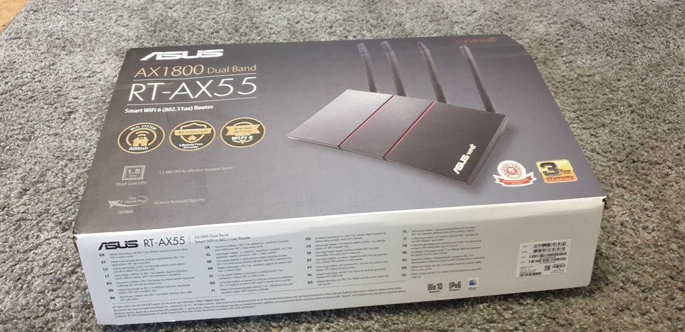 Router asus ax1800 dual band RT-AX55