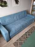 SOFA Rozkładana Niebieska