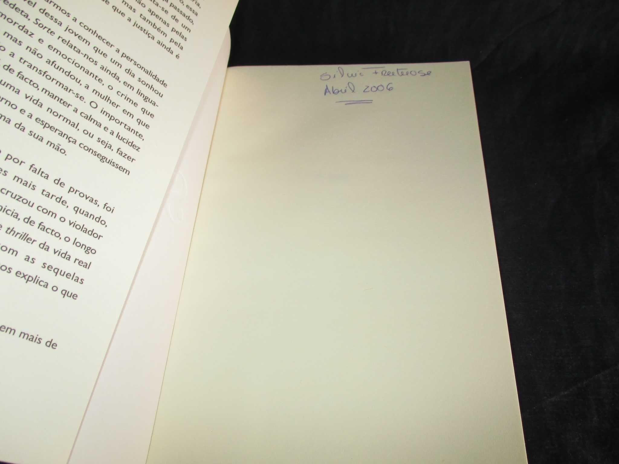 Livro Sorte Alice Sebold