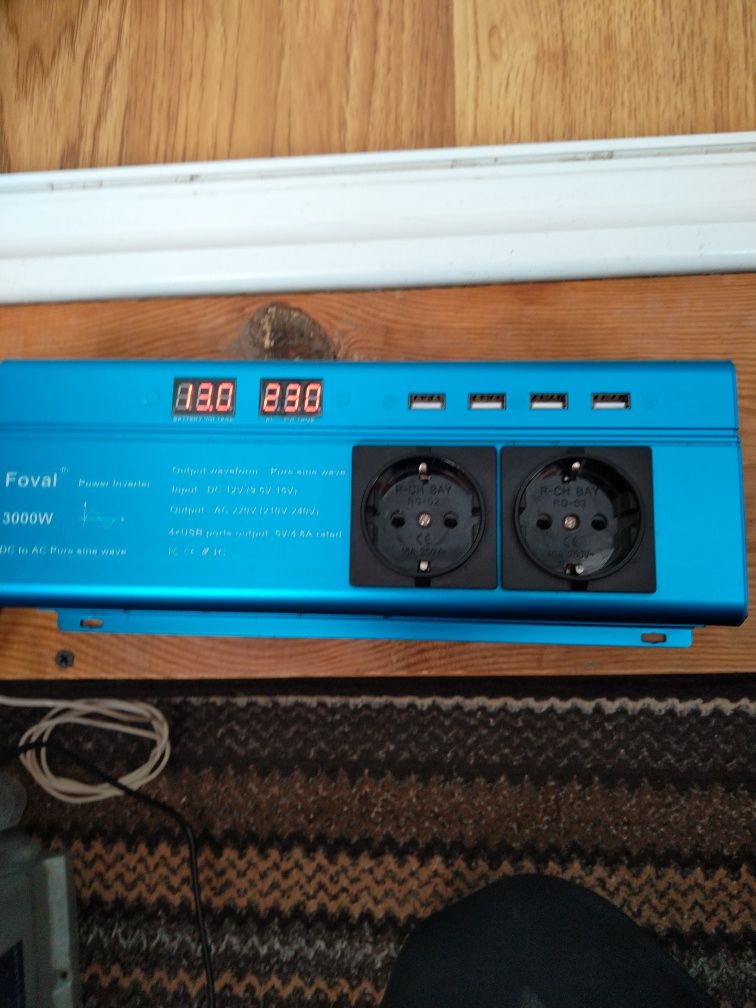 Інвертор Foval 3000w б/у