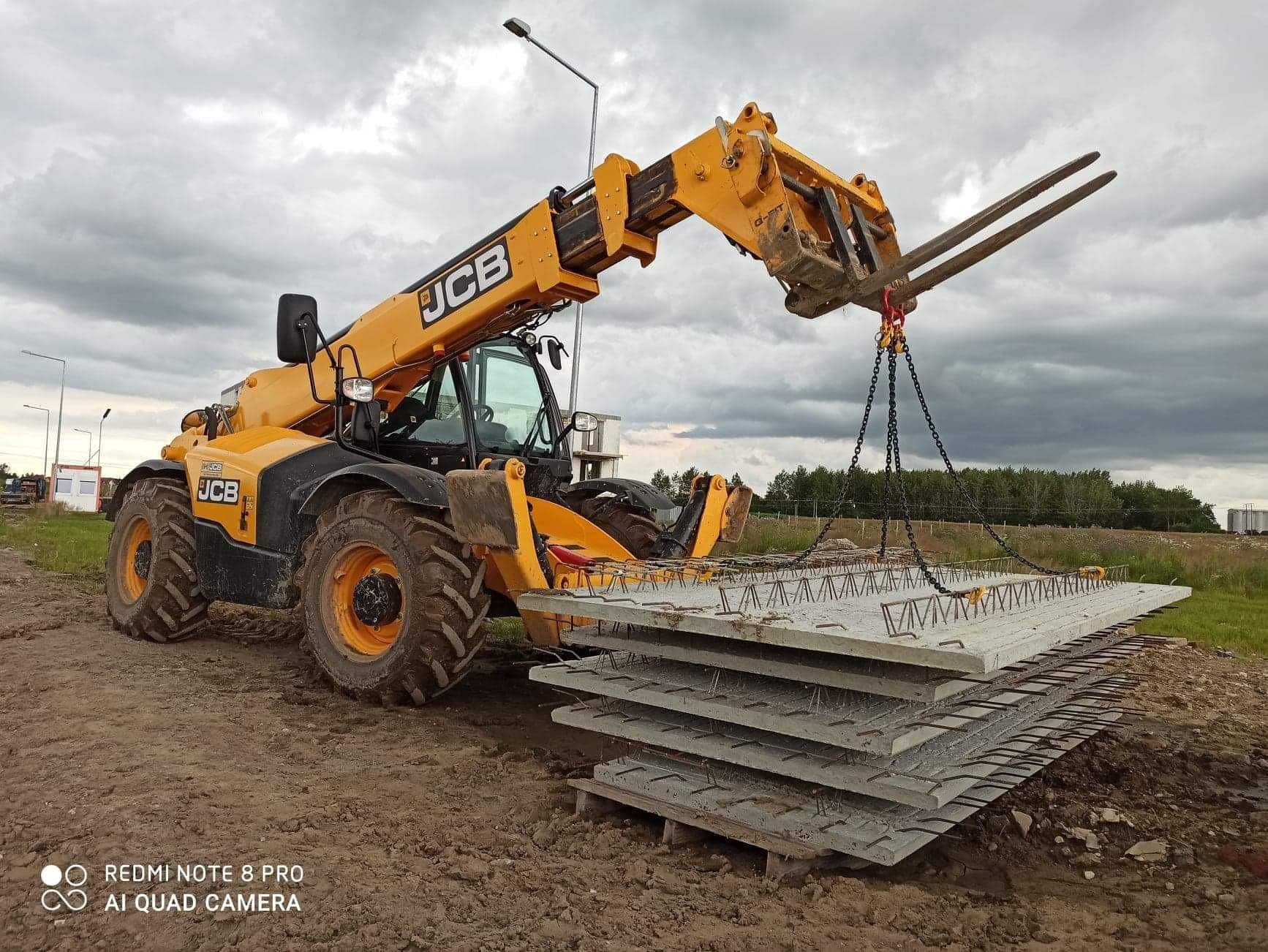 Usługi Ładowarką Teleskopową JCB Koparka Dźwig Podnośnik Dobroszyce