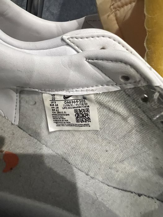 Продам кросівки nike blazer 44(28 cm)