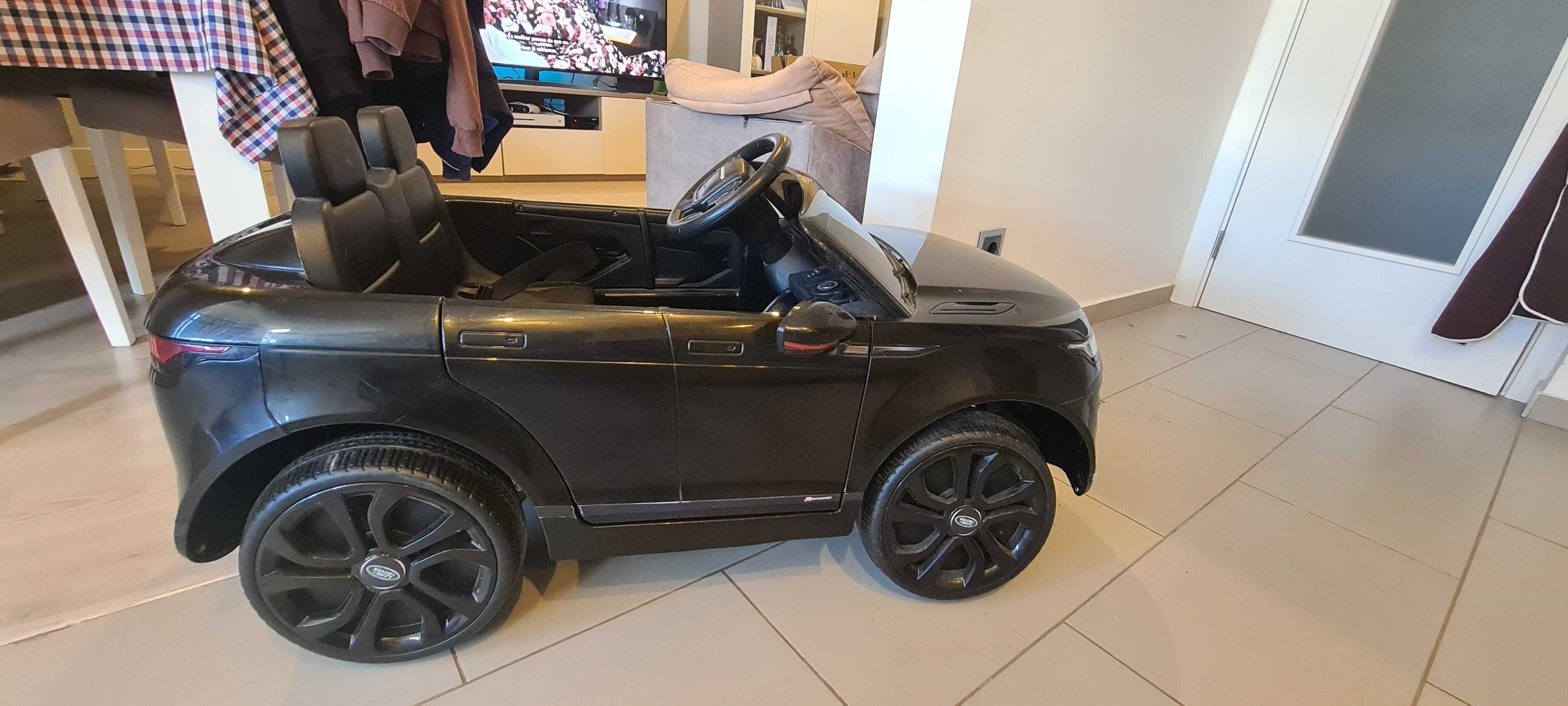 Carro Range Rover Evoque 12V preto