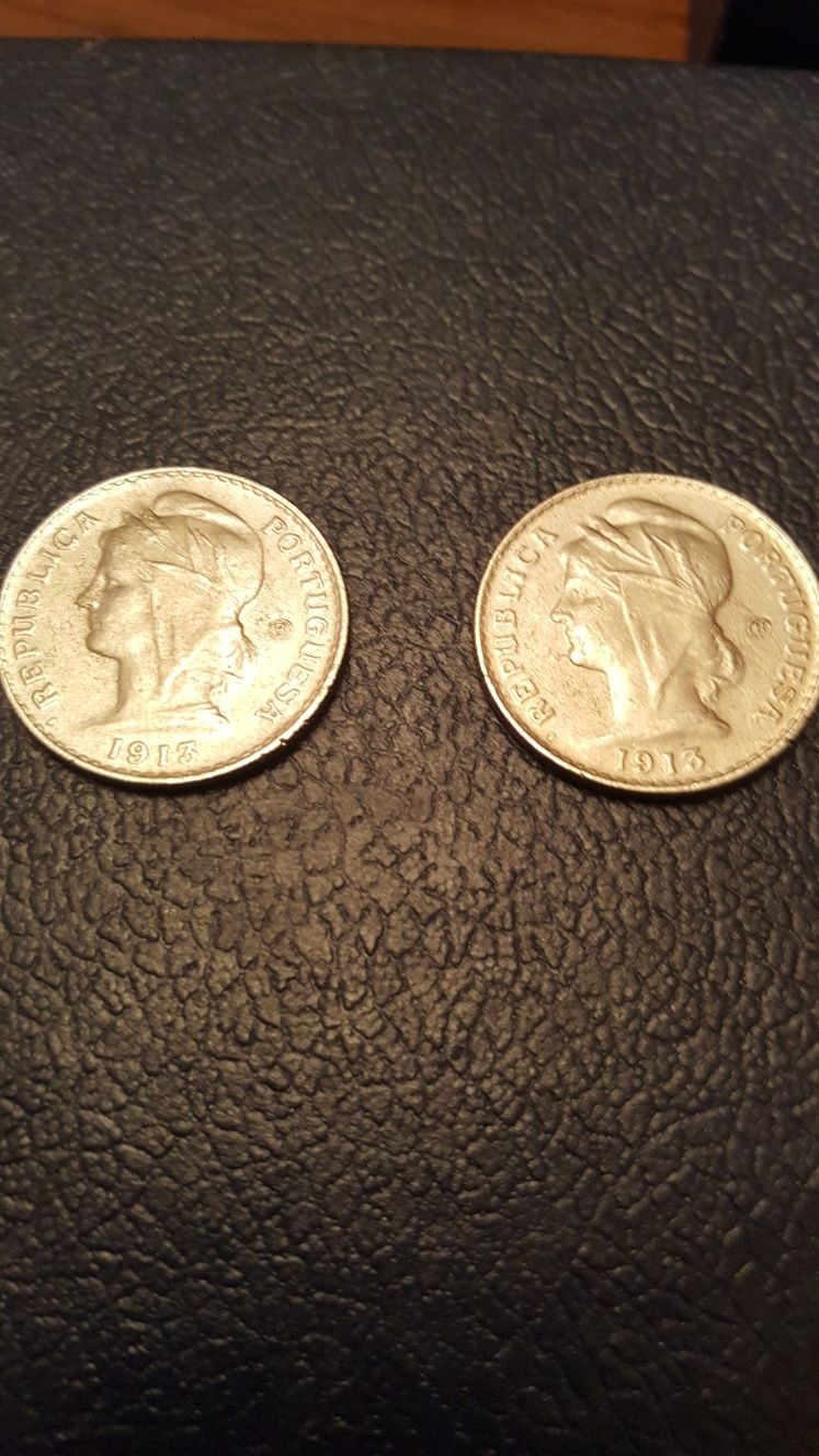 Vendo moedas de 50 centavos 1913