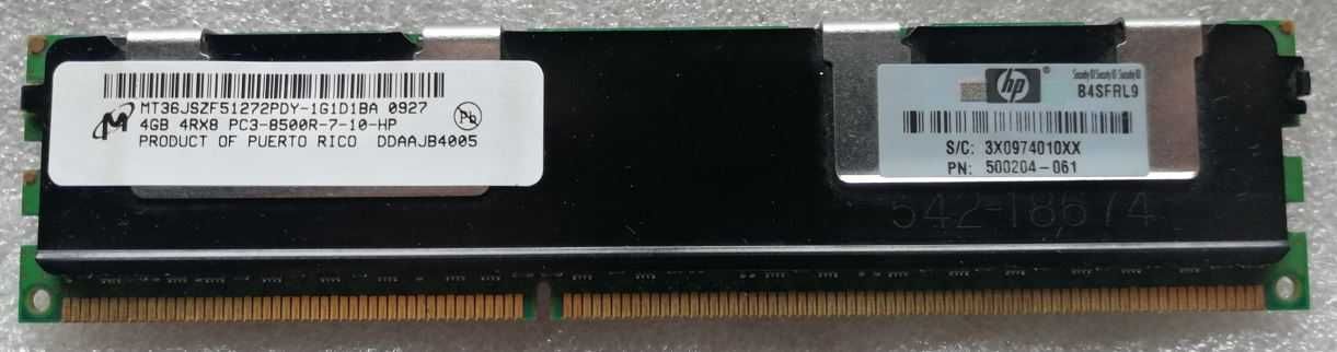 Memória HP 4GB DDR3
