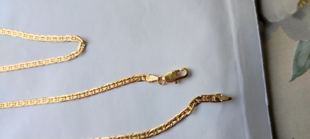 Złoty łańcuszek, pozłacany łańcuszek, biżuteria,gucci, złoto,585,14k