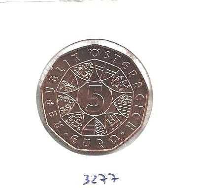 Áustria - - 5 Euros - 2018 - - Biblioteca Nacional Austríaca - - Moeda