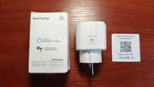 Умная смарт WiFi розетка 16А, 20А с счетчиком электроэнергии
