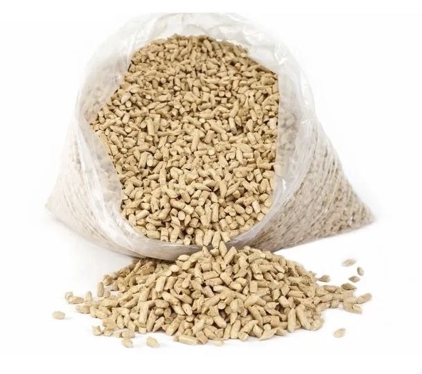 Pellet żwirek drewniany jasny z trociny dla zwierząt 5kg