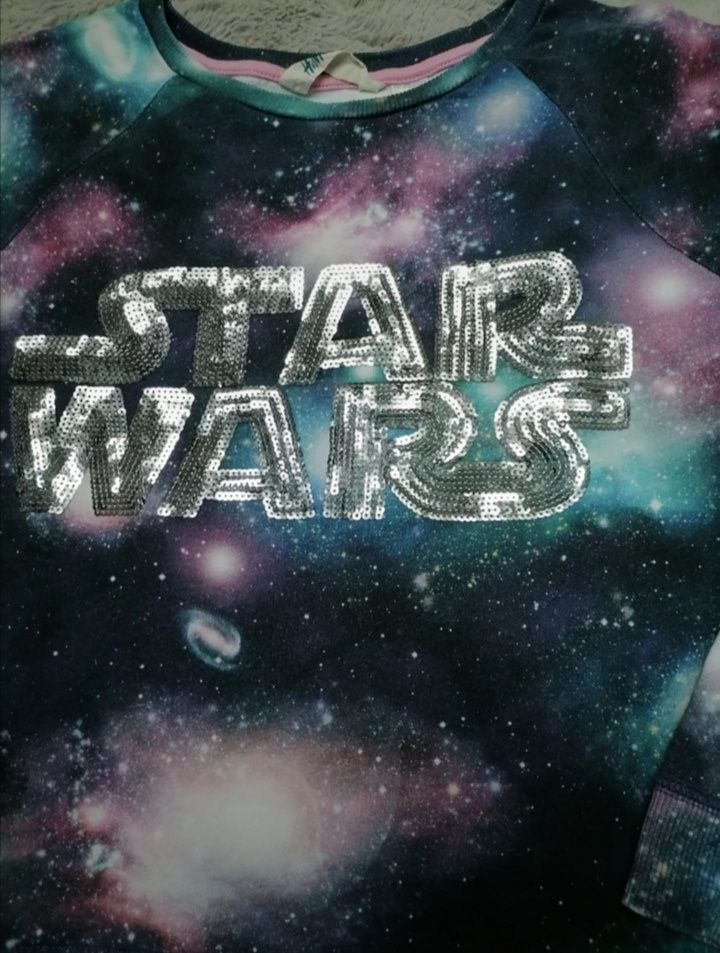 Bluza Star Wars cekiny h&m