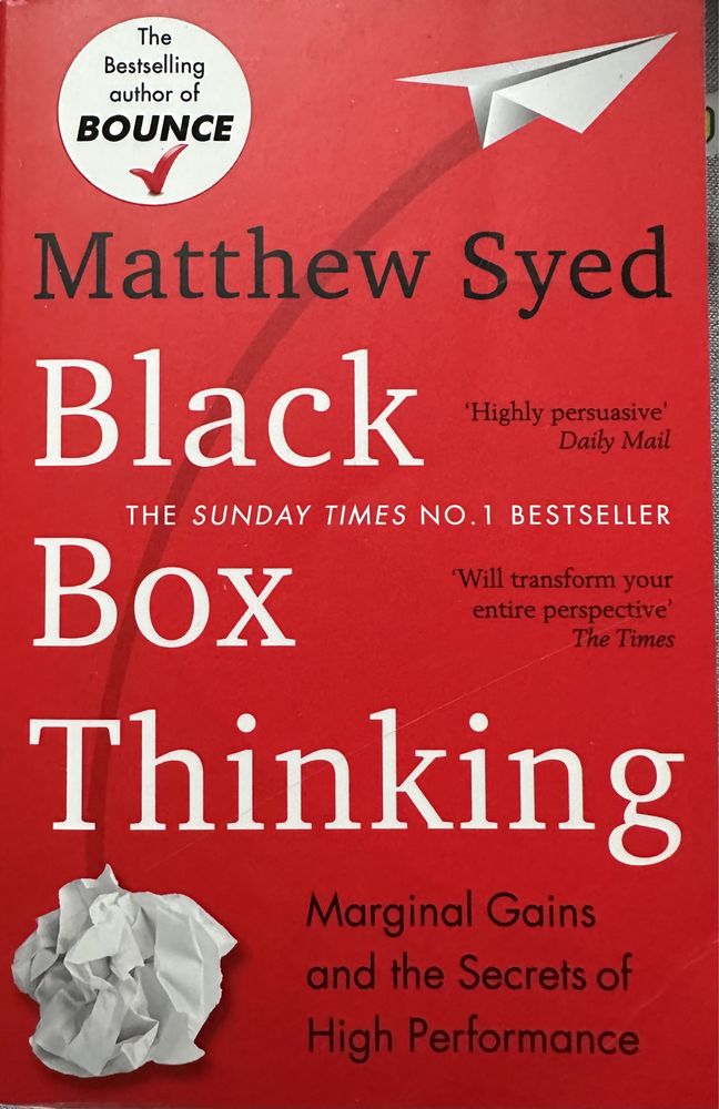 Black Box Thinking: Matthew Syed