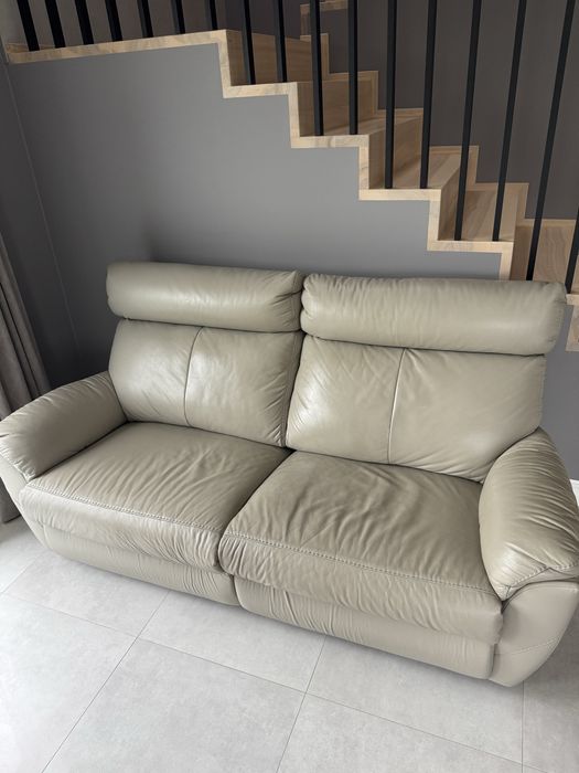 Sofa wypoczynkowa Capri wypocyznek kanapa 100% skóra + relax