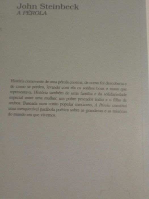 A Pérola, John Steinbeck - Excelente Estado