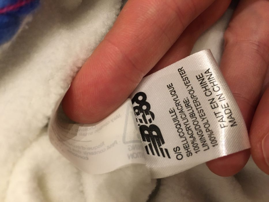 Czapka zimowa damska dziewczęca New Balance