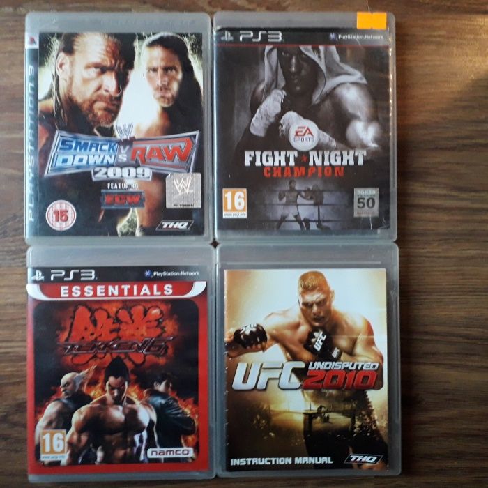 Ciekawe Gry walki lub sport lub MOVE na konsolę PS3 Playstation 3