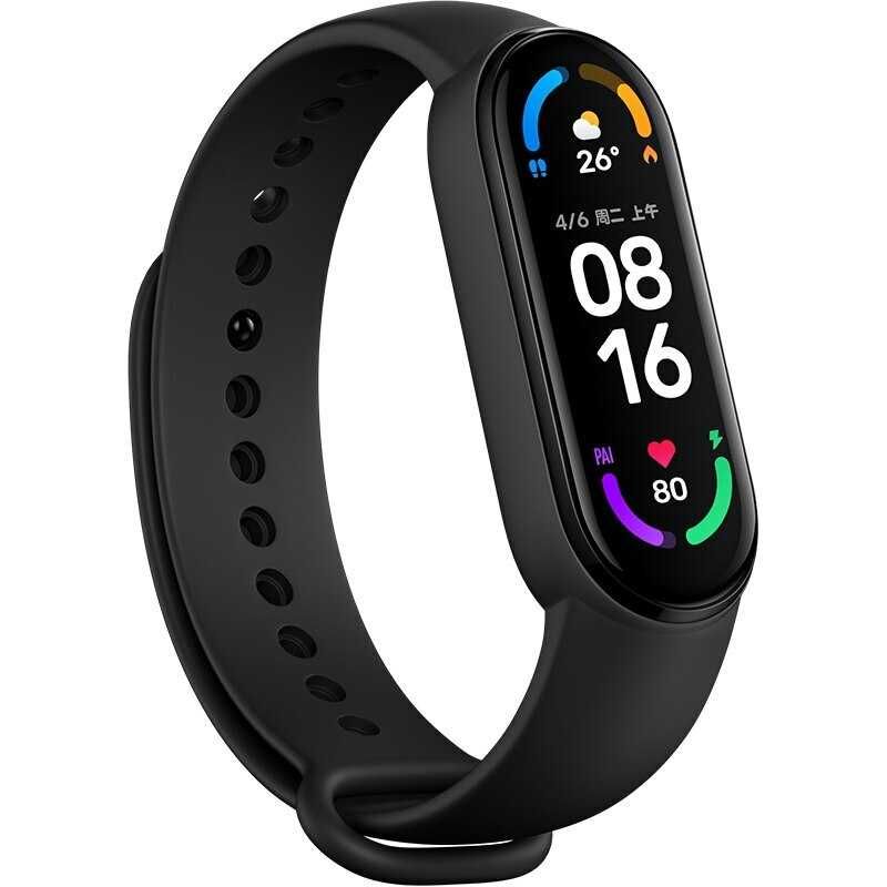 Opaska do XIAOMI MI BAND 5/6/7 czarna