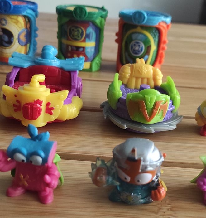 Zestaw super zings figurki 8 szt w tym rzadki Kid kazoom i kapsuły poj