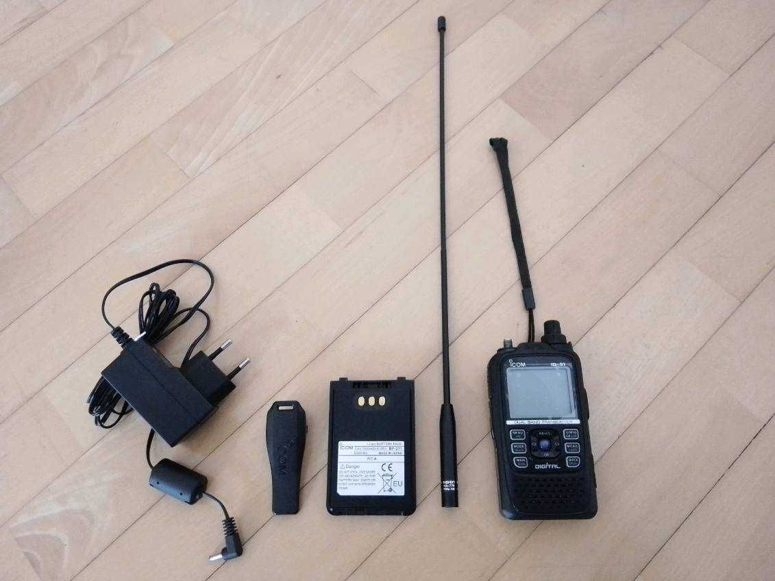 Icom ID-51E D-Star VHF/UHF/ Dual Band GPS