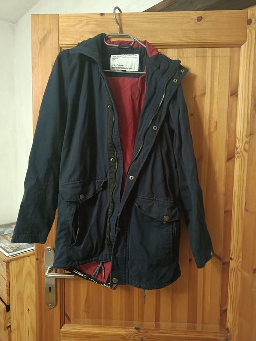 Parka bawełniana z podszewką