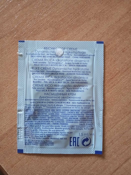 Vichy Krem Nawilżający Nowy Zestaw !!!