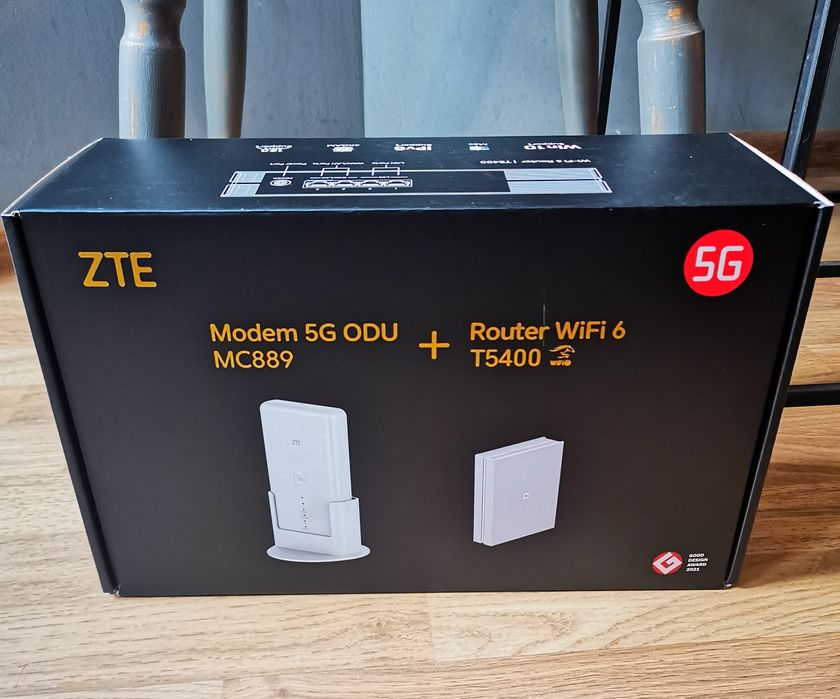 ZTE Modem 5G MC889+ router WiFi T5400