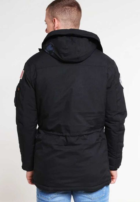 Nowa kurtka zimowa parka Alpha Industries Polar Jackett black rozm XL