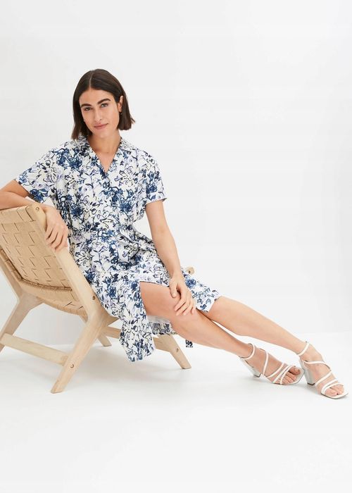 B.P.C sukienka szmizjerka we wzory 44.