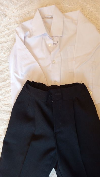 Spodnie+ koszula 92 pasowanie na przedszkolaka strój dla chłopca