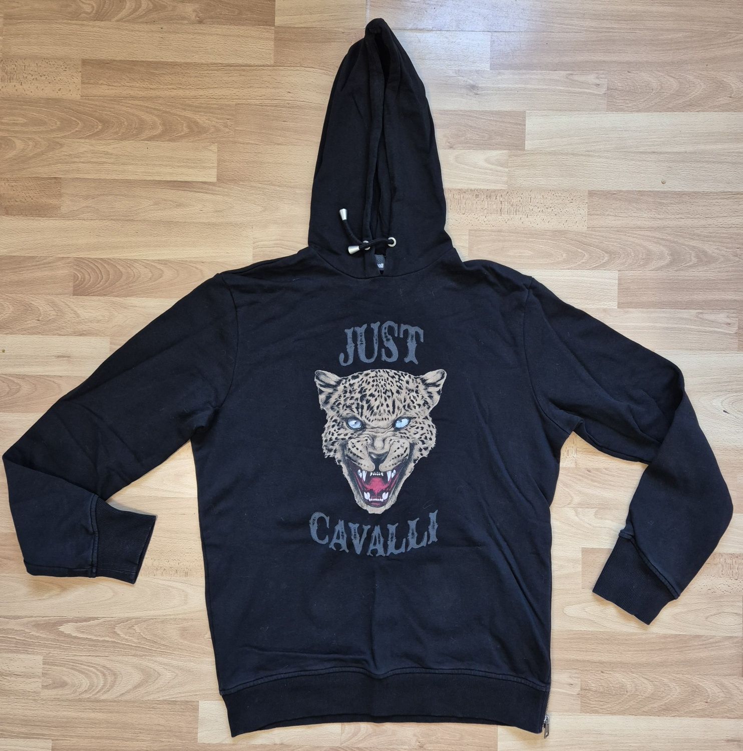 Bluza meska kangurka z kapturem Just cavalli gepard XL
