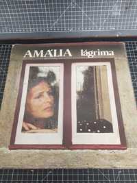Disco de Vinil Autógrafo  da Amália Rodrigues 1983