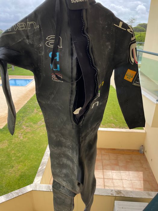 Fato águas abertas triatlo Aquaman