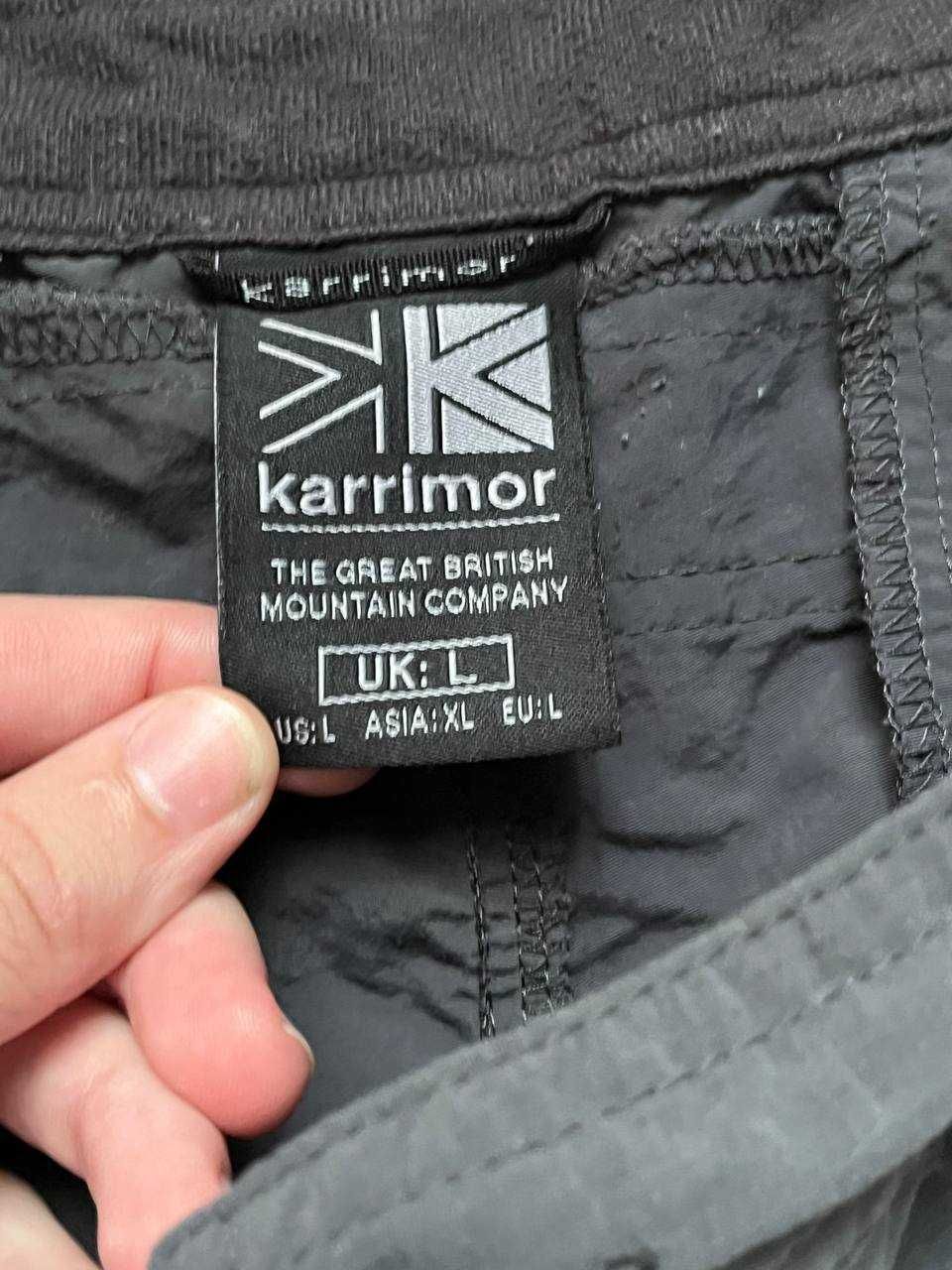 Карго штани трансформери Karrimor tnf нейлонові з кишенею на застібці