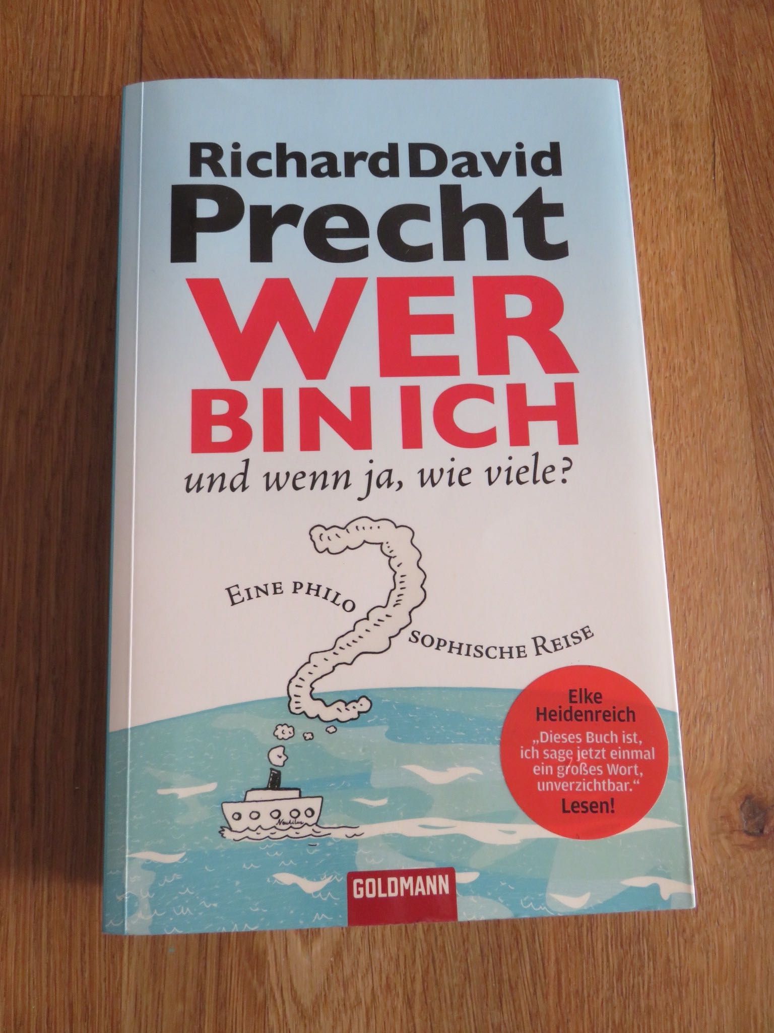 Richard David Precht - Wer bin ich - livro em alemão (filosofia)