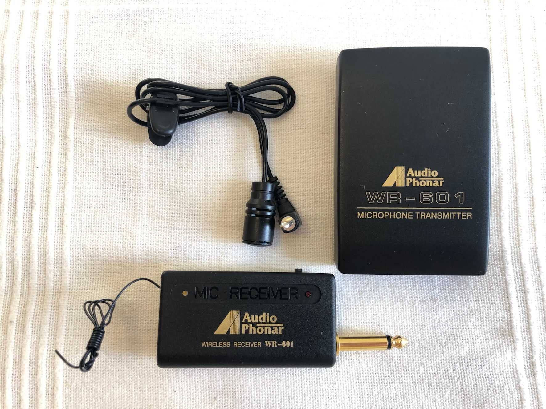 Microfone sem fios Audio Phonar WR-601 - SO HOJE