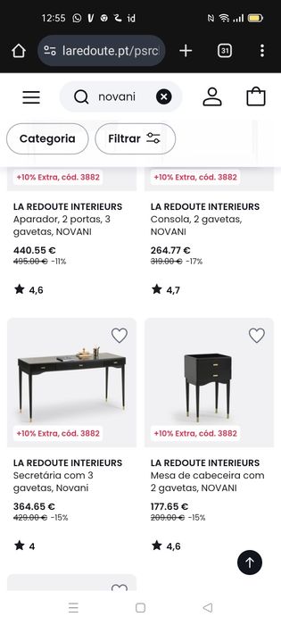 Secretária Novani LaRedoute Interieurs | 3 gavetas