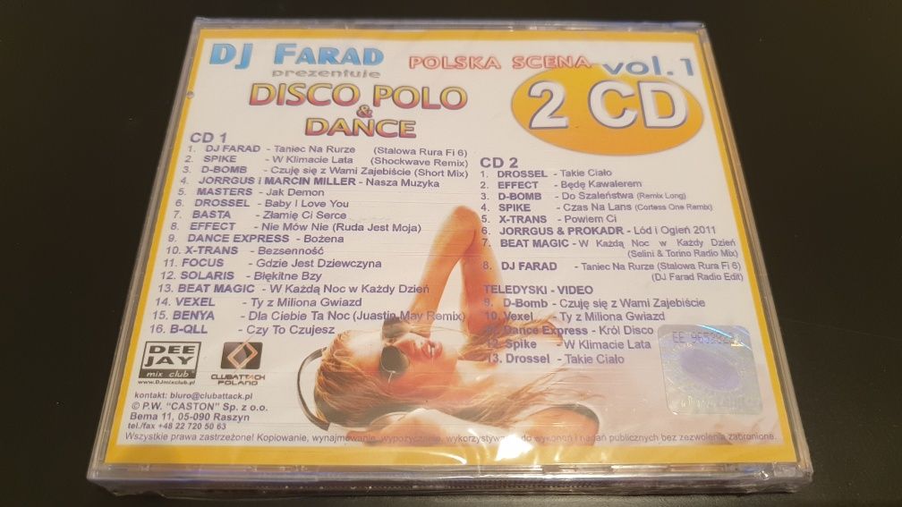 Różni Artyści - Polska Scena Disco Polo & Dance Vol. 1 - 2CD - w folii