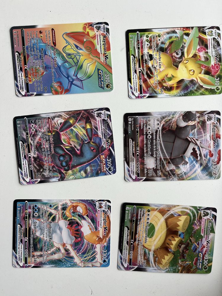 Pack 26 cartas pokemon Vmax (contém cartas rainbow)