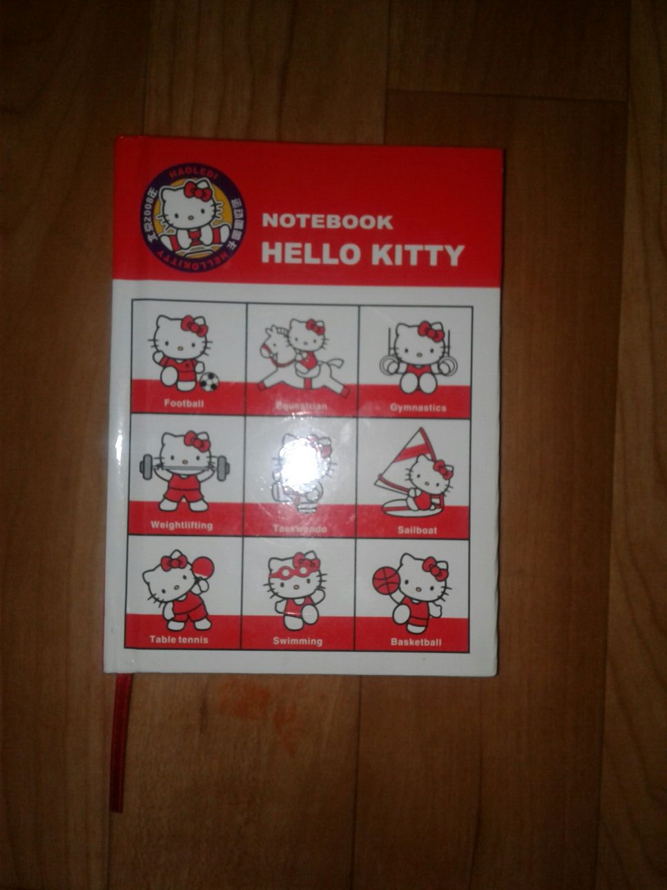 Деткий блокнот hello kitty