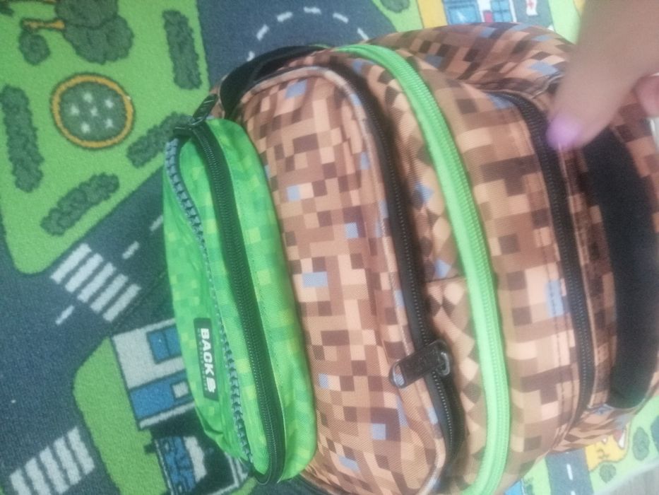 Plecak szkolny Minecraft