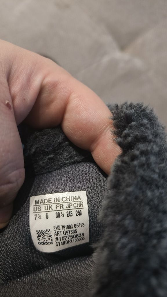 Śniegowce adidas 39 1/3