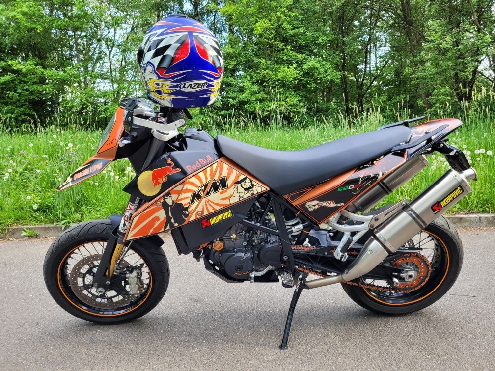 Ktm 690 sm Akrapovic