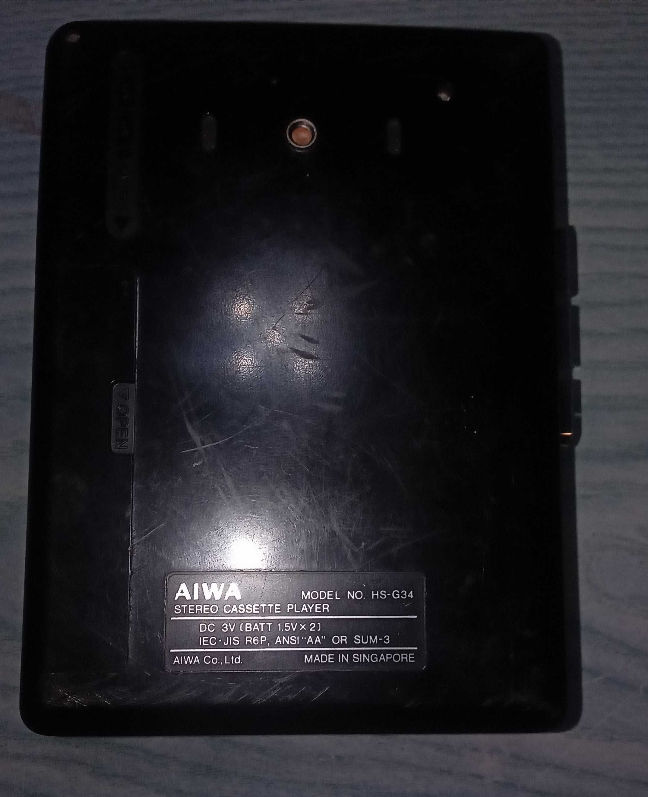 Walkman Aiwa Hs-g34 w bardzo dobrym stanie