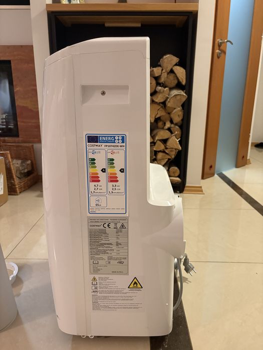 Przenośny klimatyzator 4w1 z 12000 BTU 44,5 x 39 x 77 cm