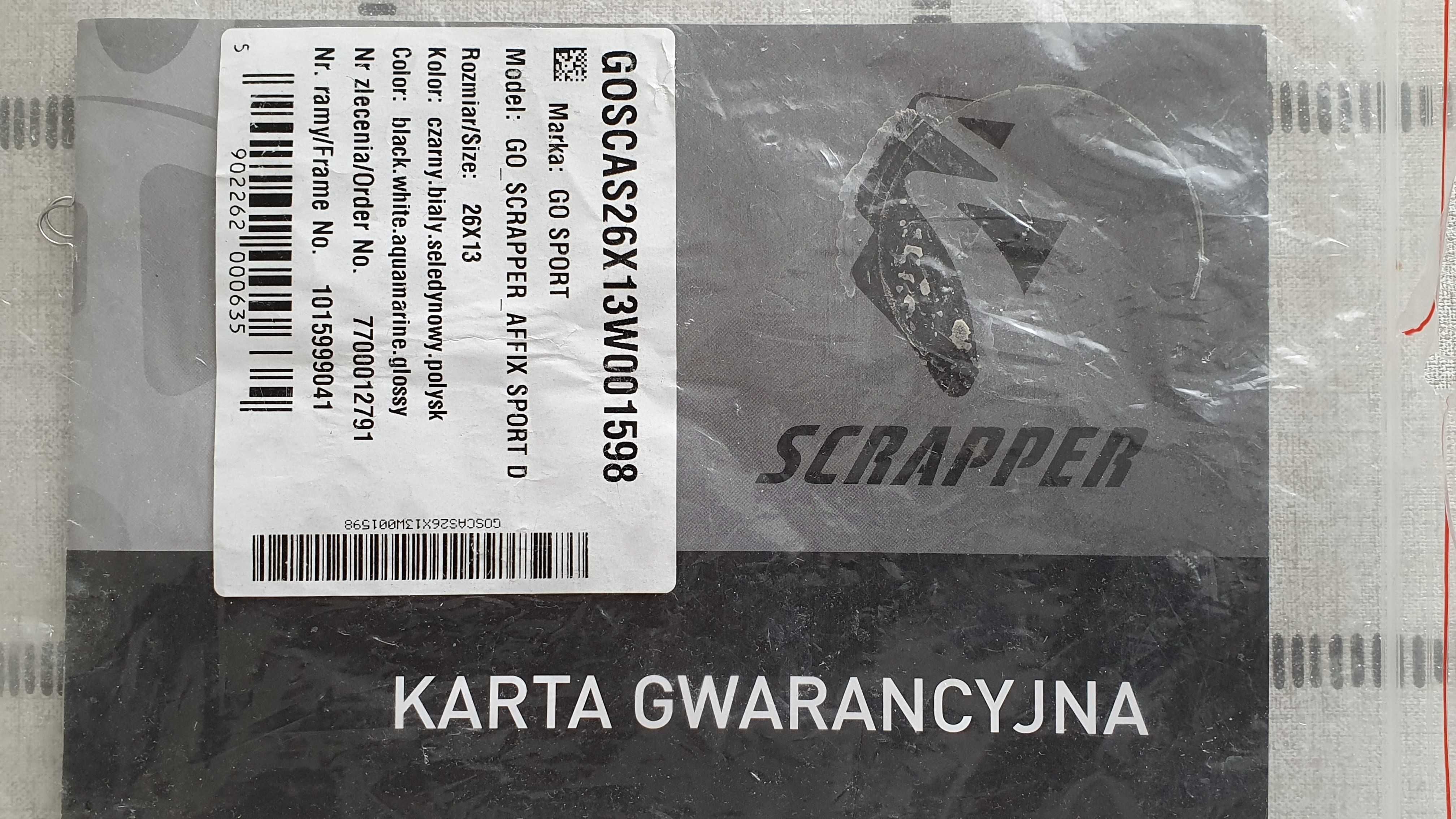 Rower GO SCARPER AFFIX SPORT D, Rama XXS (13"), koła 26"