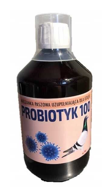 PROBIOTYK 100 dla Gołębi 500ml IRBAPOL na Jelita Odporność Biegunki