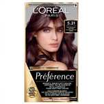L'Oreal Paris Preference farba do włosów 5.21 Zimny Opalizujący J Brąz
