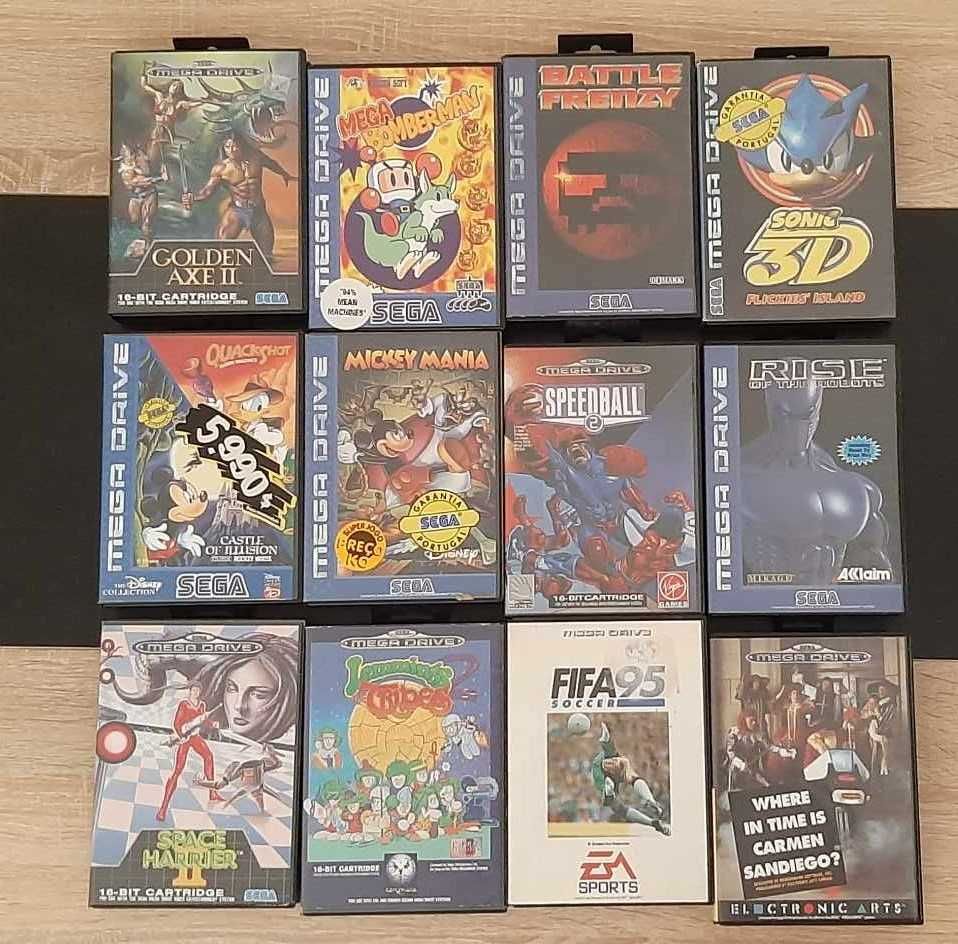 REDUÇÃO DE PREÇO Super coleção Mega Drive & 32X & Game Gear