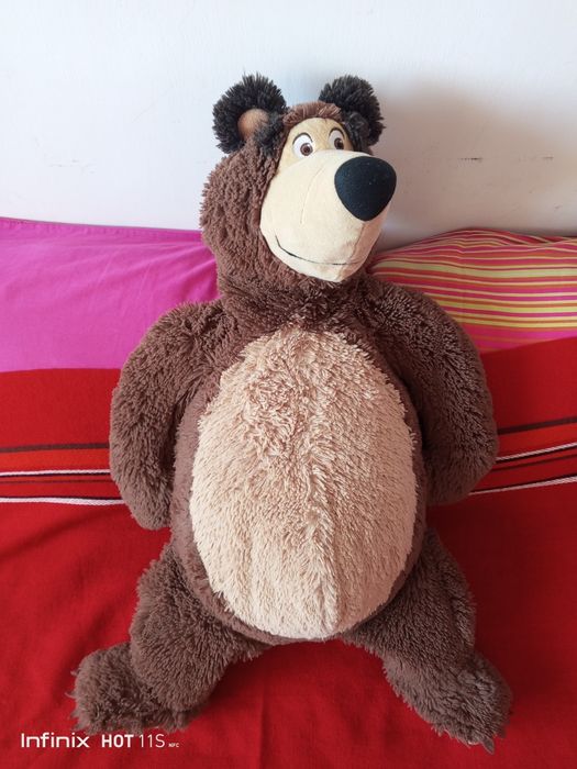 Misza Masza i Niedźwiedź maskotka