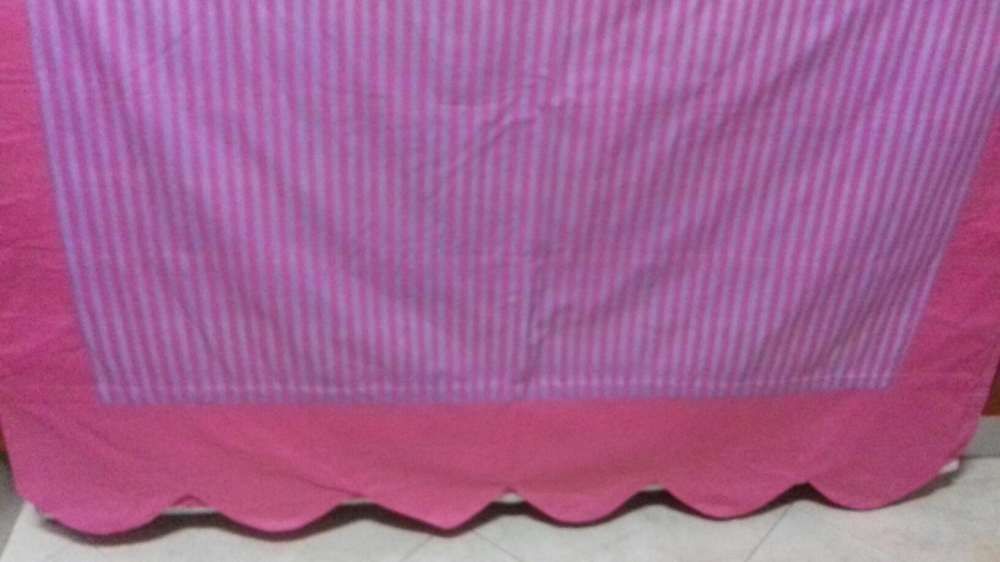 Conjunto estore japonês + capa de edredon e fronha