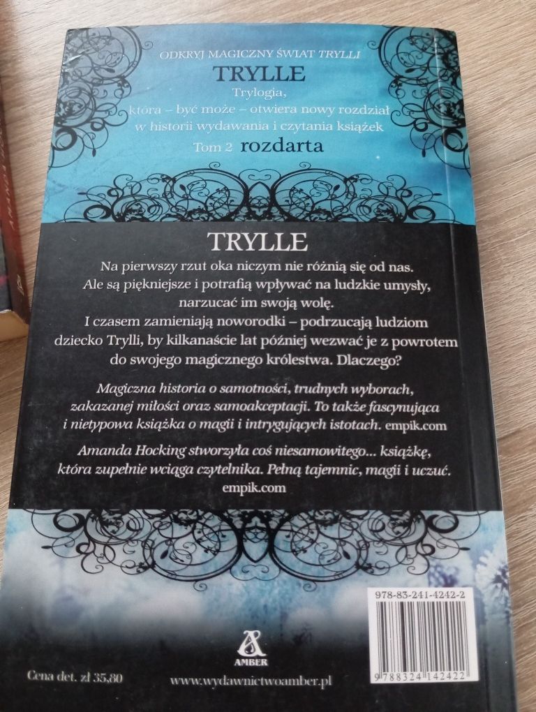 Trylogia Trylle - niedostępna w księgarniach seria
